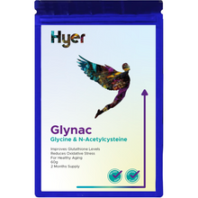 Load image into Gallery viewer, Hyer Glycine &amp; N-Acetylcysteine 60g premixed Stack Glutathione Level Boost Supplement Powder Third Party Tested High Purity for Healthy Ageing &amp; Oxidative Stress Reduction
